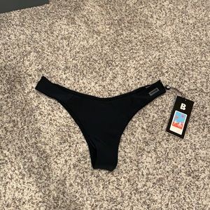 NWT Blackbough black cheeky bikini bottom
